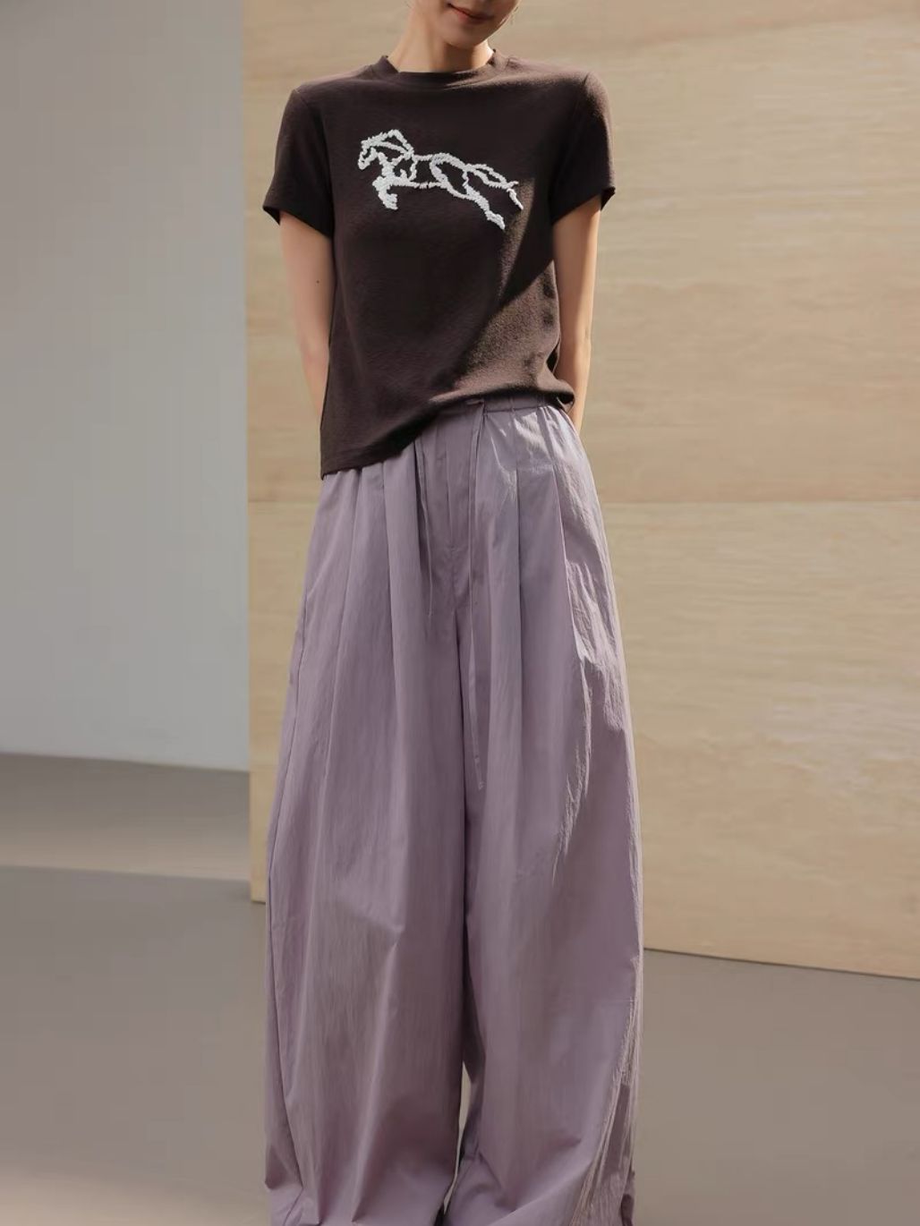 Lunette Galloping Horse Cotton Tee