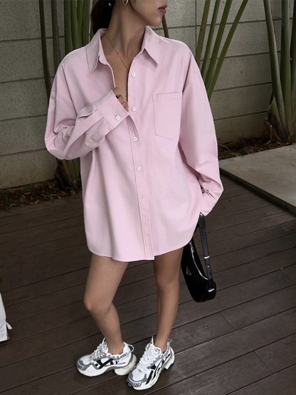 Madden Cotton Collared Shirt-The Black Bow-