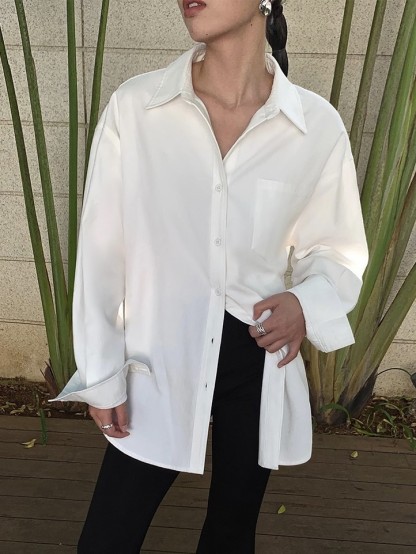 Madden Cotton Collared Shirt-The Black Bow-