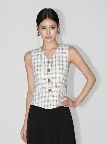 Kamila Textured Vest