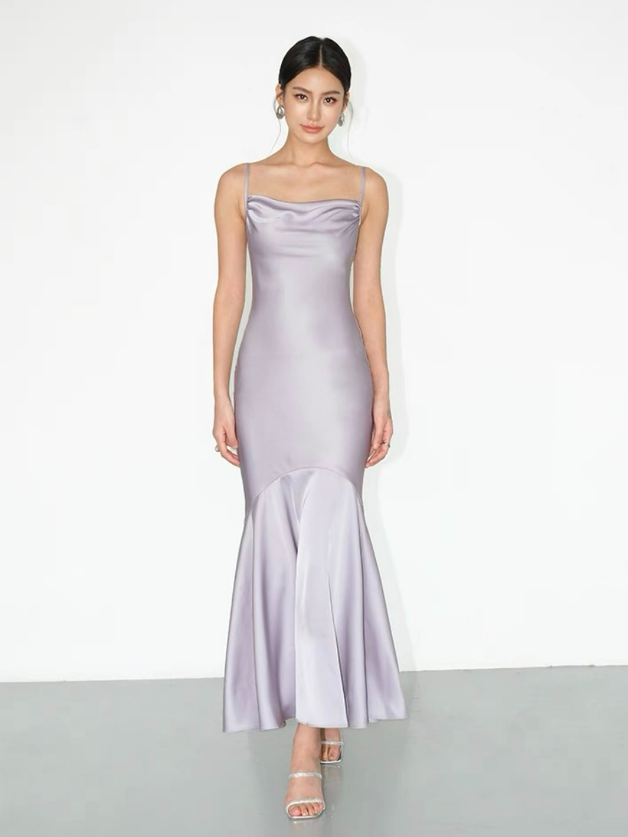 Kavya Swing Collar Cami Dress