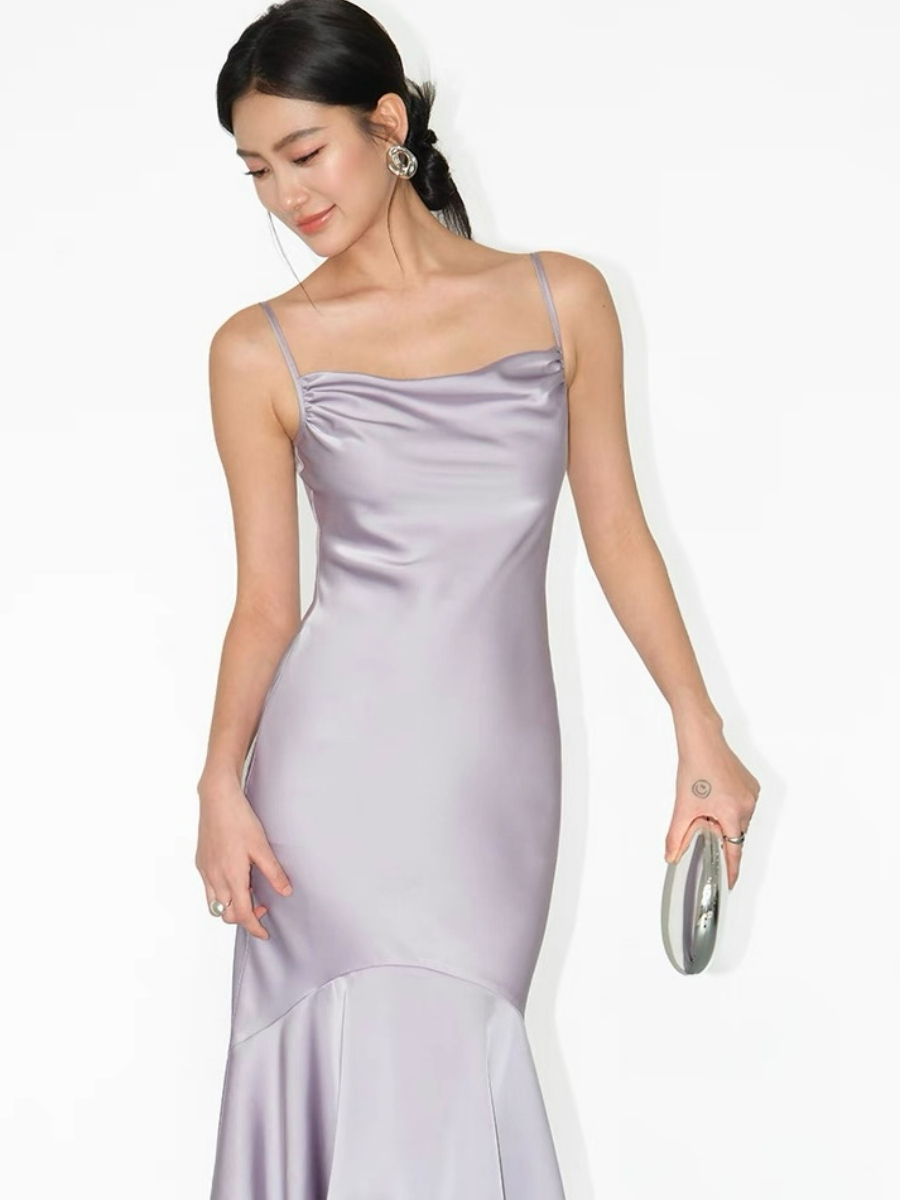 Kavya Swing Collar Cami Dress