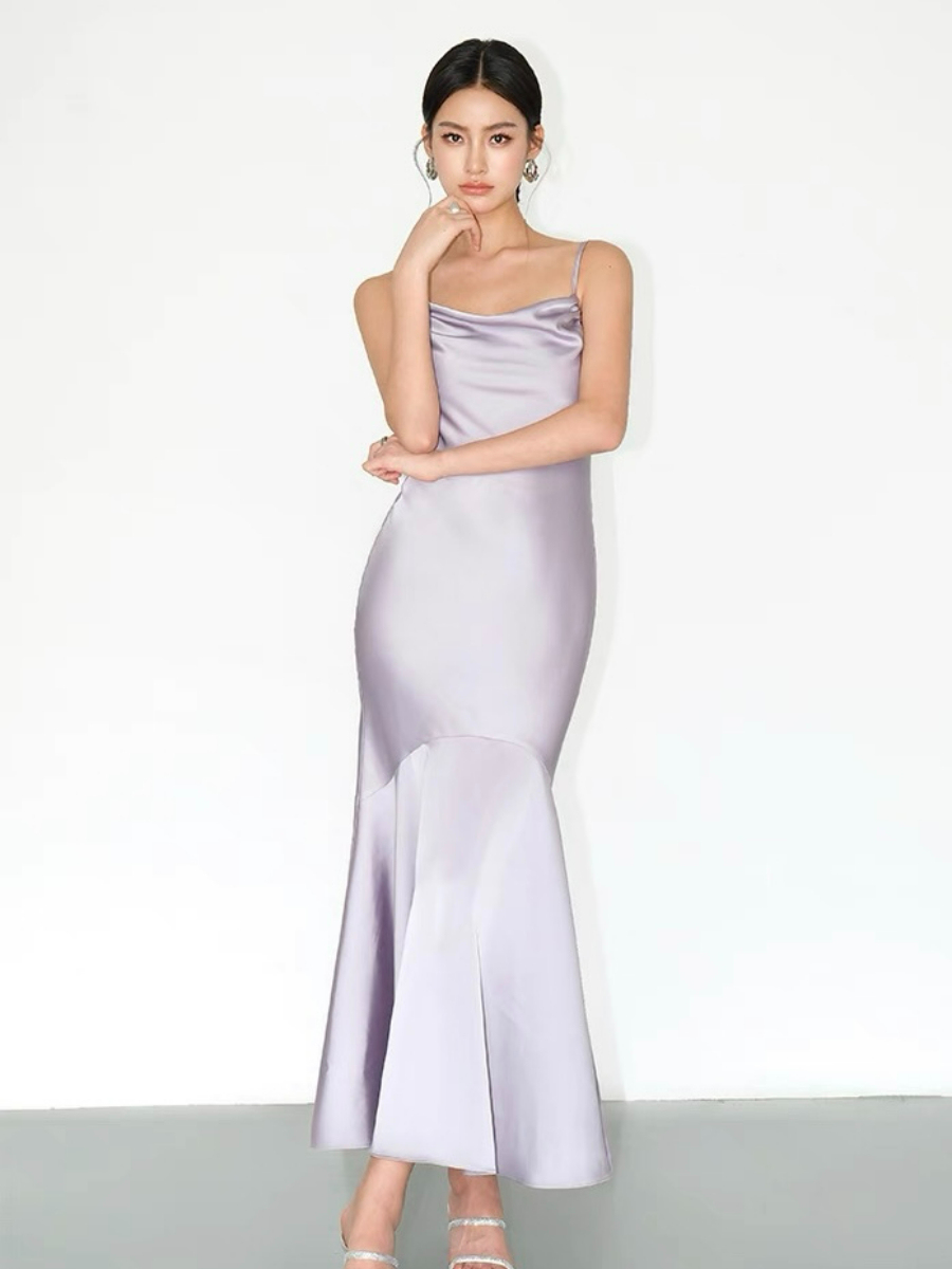 Kavya Swing Collar Cami Dress