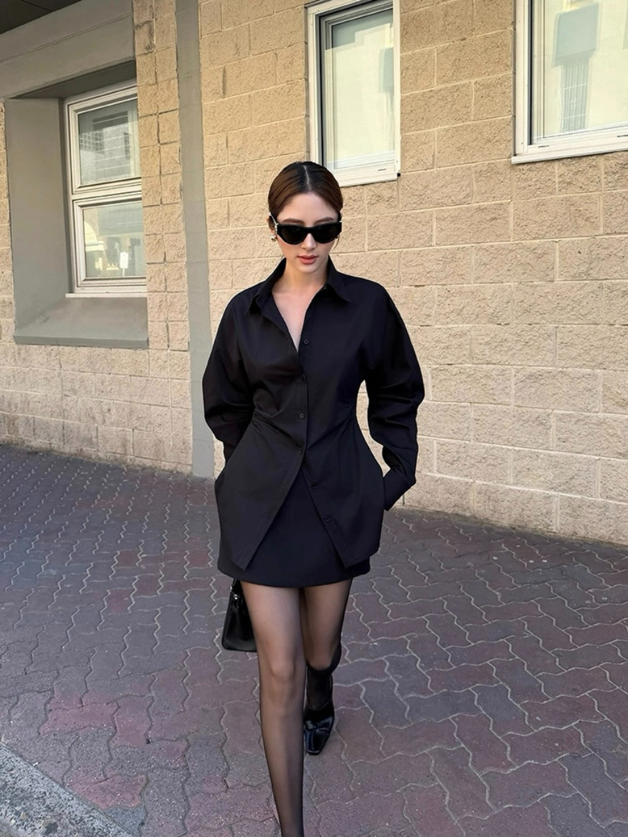 Neriah Waist Fitted Shirt