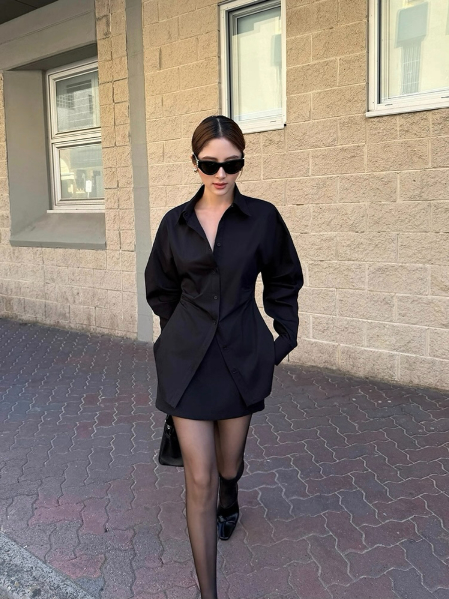 Neriah Waist Fitted Shirt