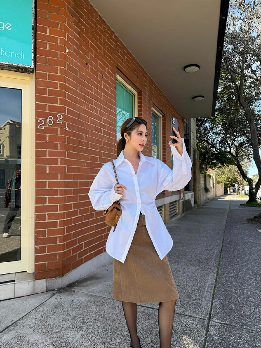 Neriah Waist Fitted Shirt