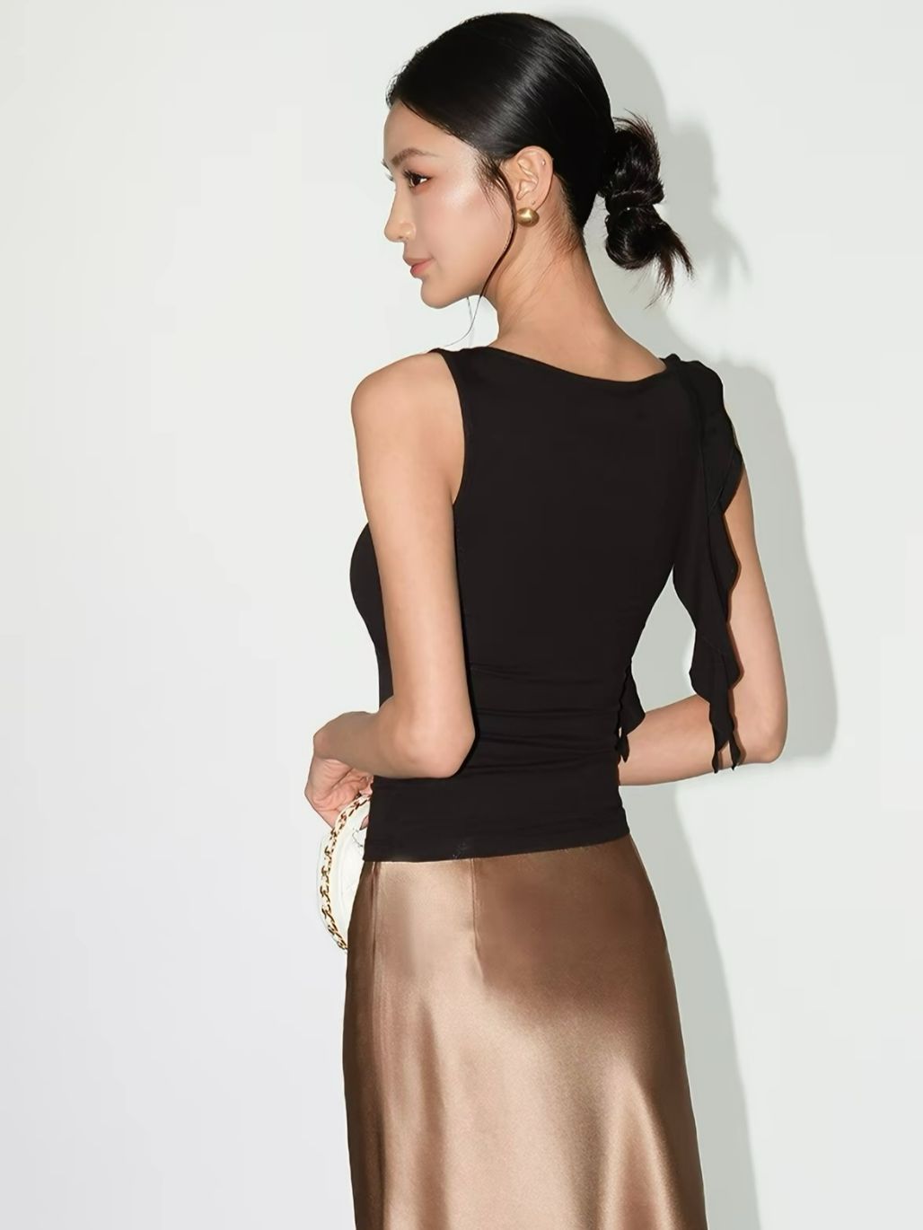 Reea Ribbon Detail Knit Top