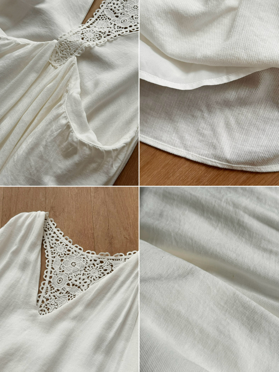 Yohaira Back Lacey Dress