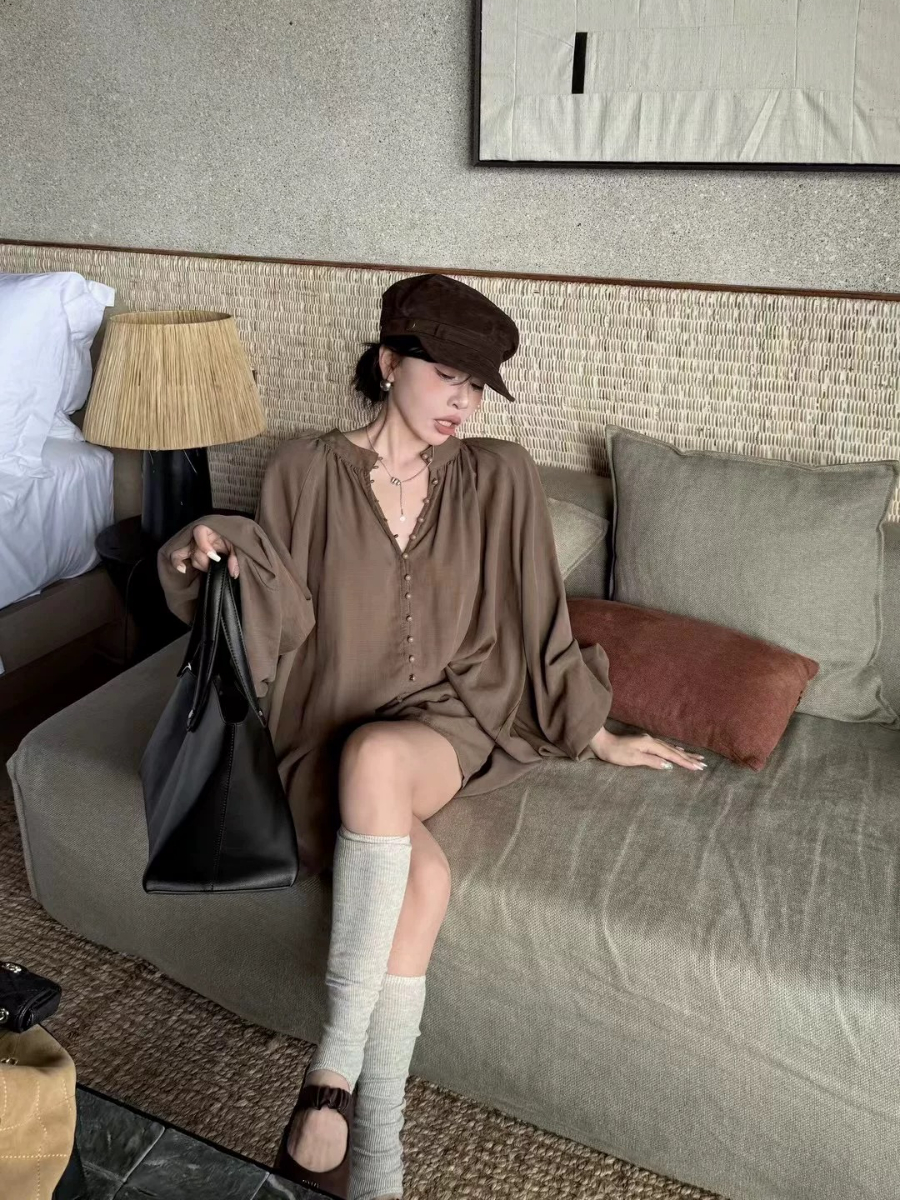 Louie Long Sleeve Top & Shorts Holiday Set