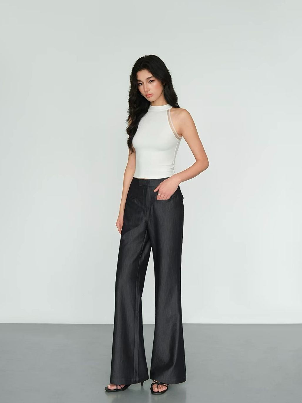 Ronan Bell Bottom Denim Pants