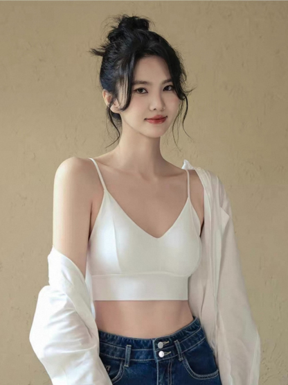 Banilla V-Neck Padded Top