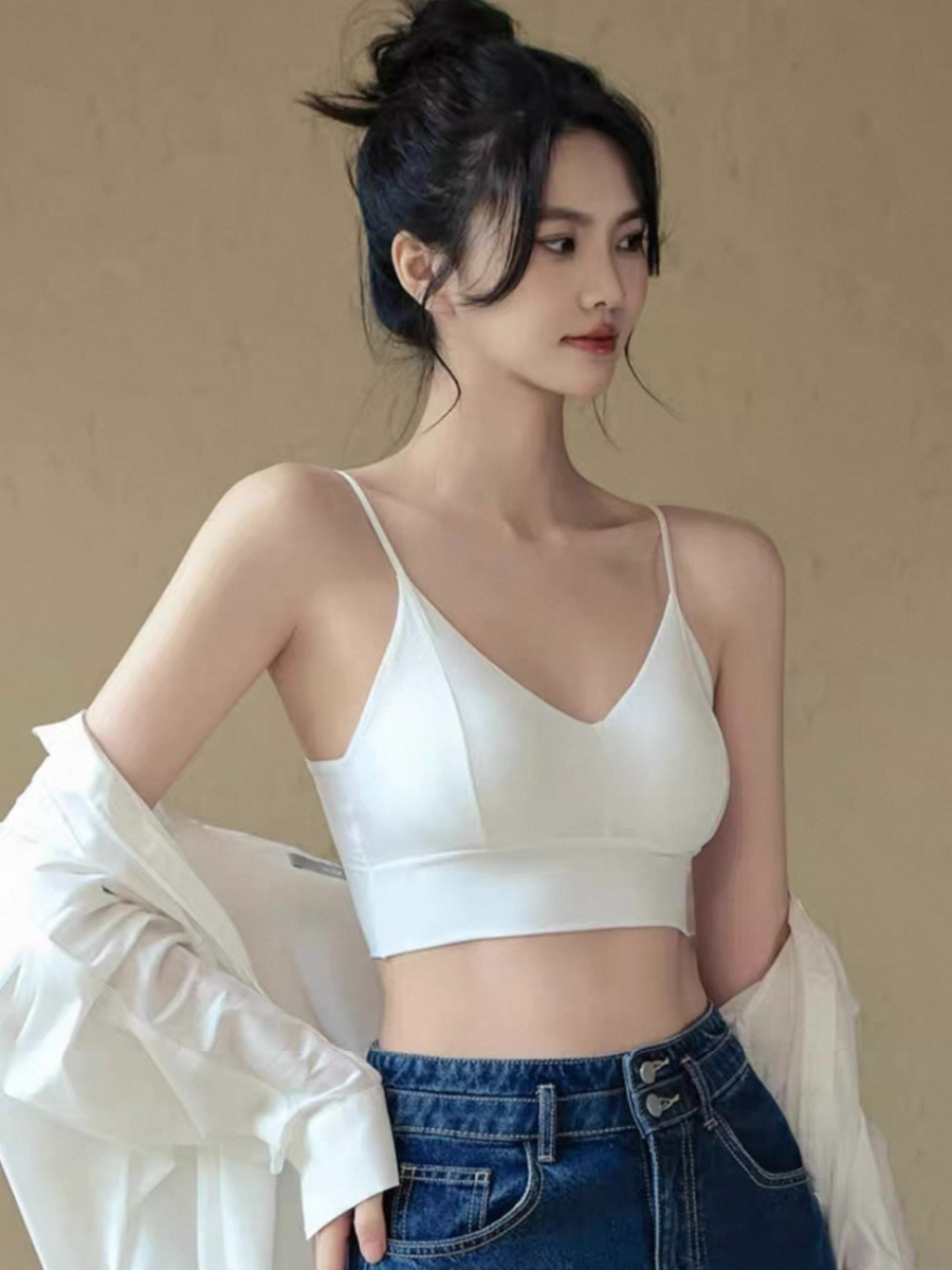 Banilla V-Neck Padded Top