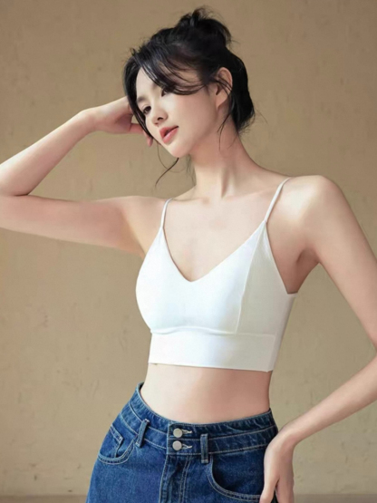 Banilla V-Neck Padded Top