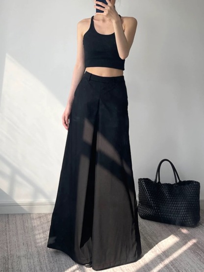Yanelis Culottes -The Black Bow-