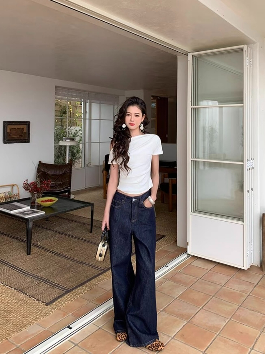 Leen One Shoulder Knit Top