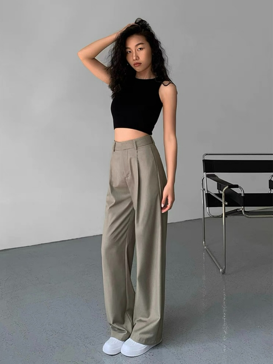 Lulwa Straight Cut Pants