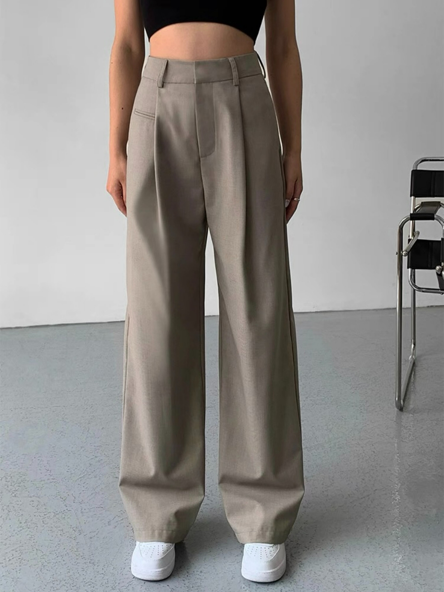 Lulwa Straight Cut Pants