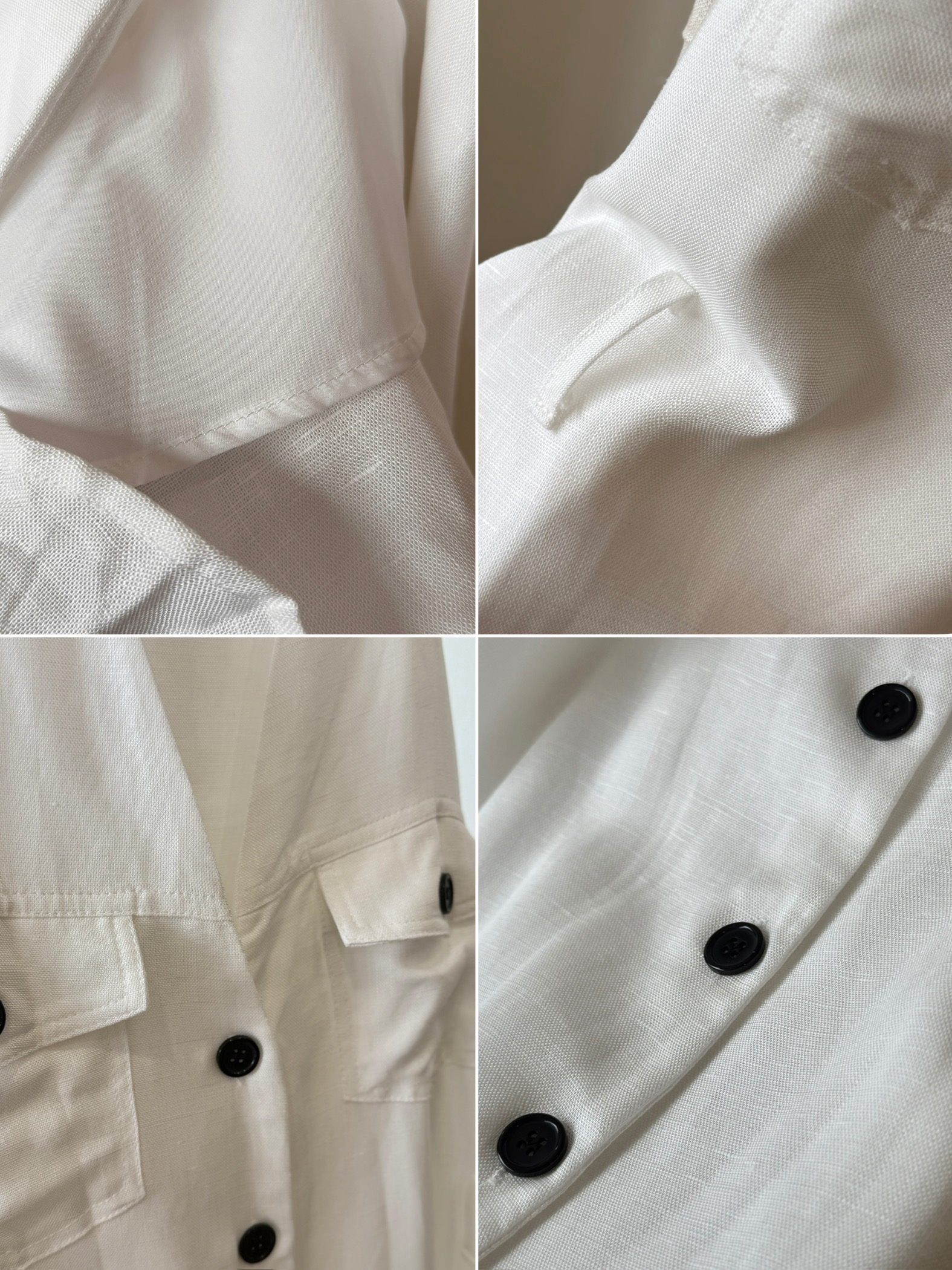 Yente V-Collar Button Down Dress