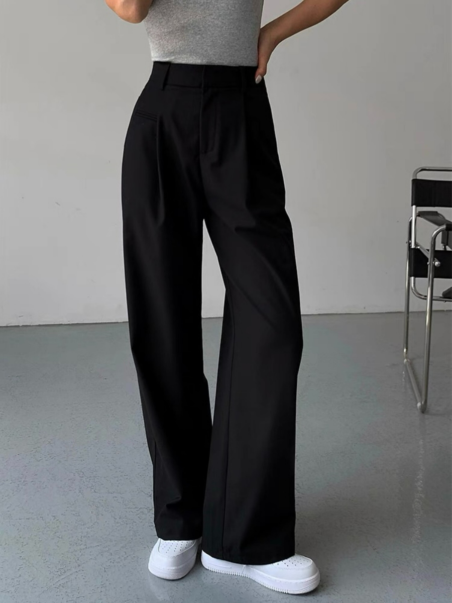Lulwa Straight Cut Pants