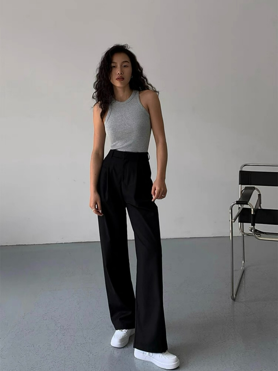 Lulwa Straight Cut Pants