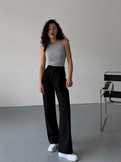 Lulwa Straight Cut Pants