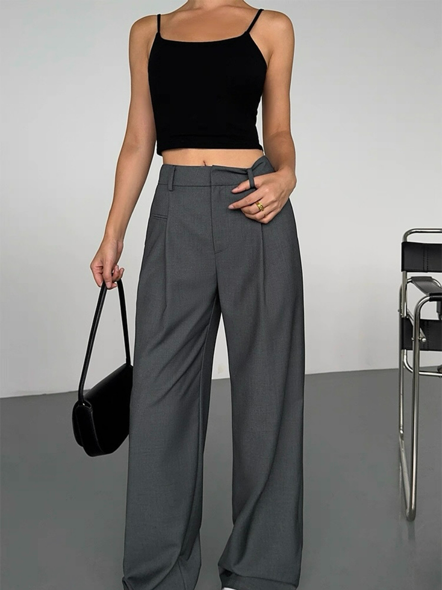 Lulwa Straight Cut Pants