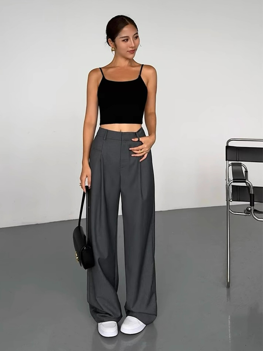 Lulwa Straight Cut Pants