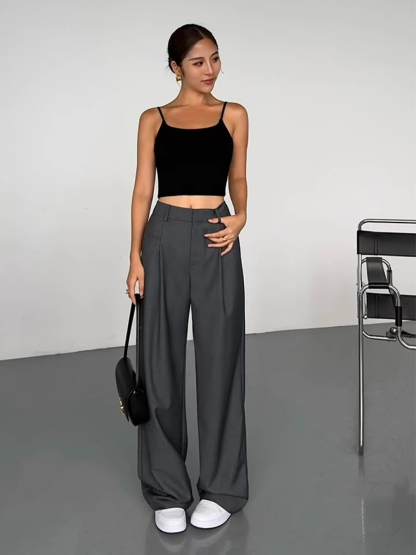 Lulwa Straight Cut Pants