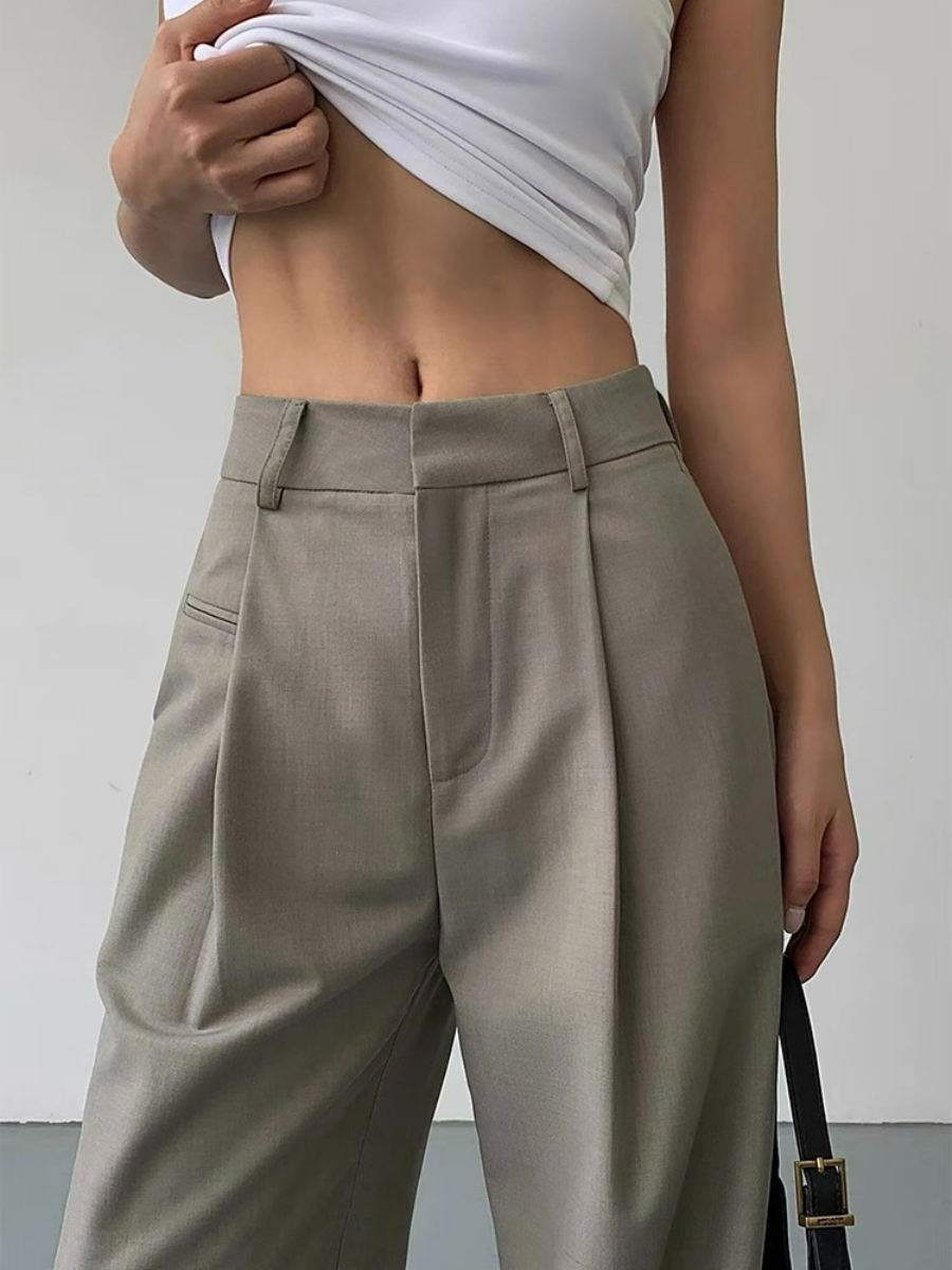 Lulwa Straight Cut Pants