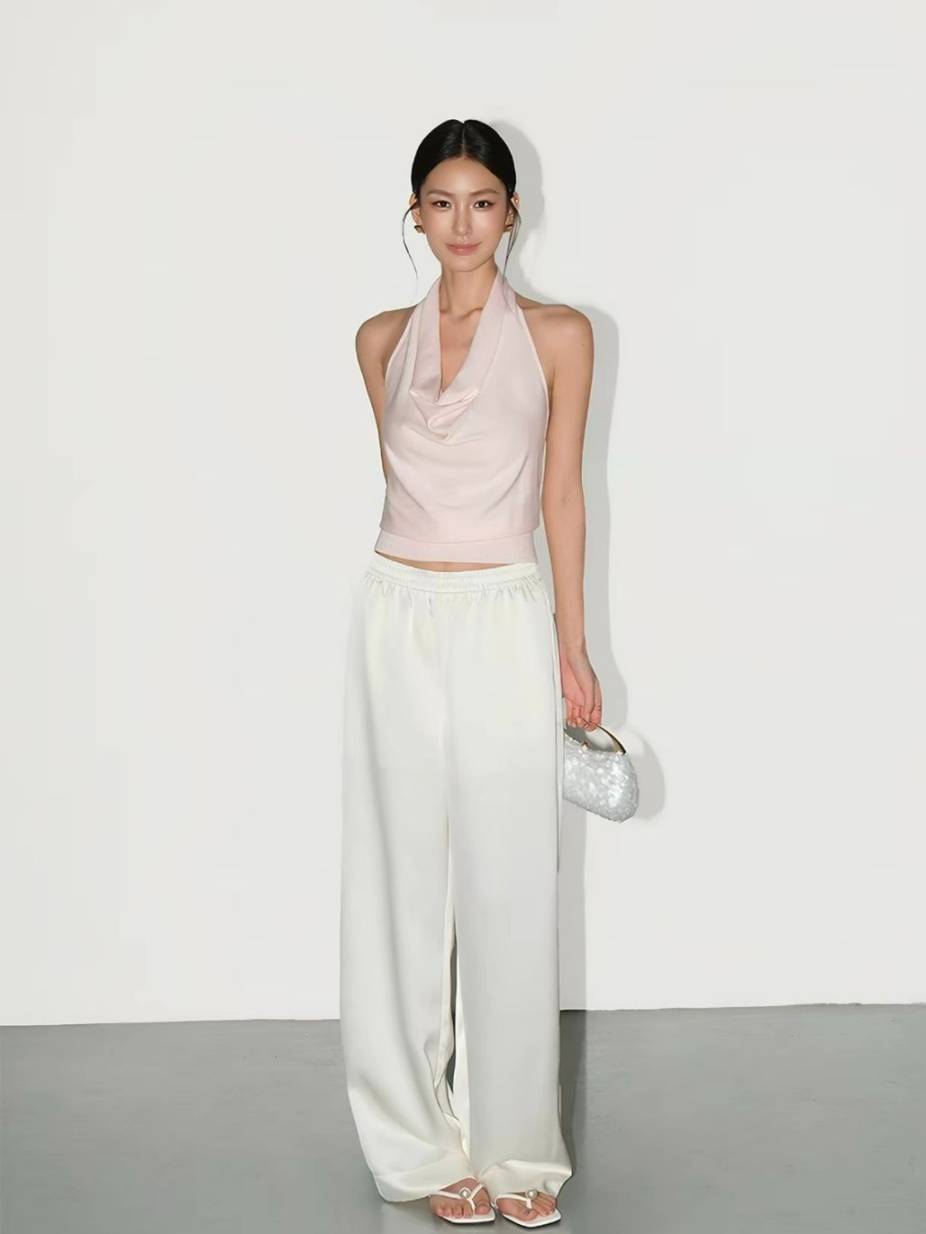 Rhianna Swing Collar Knit Top