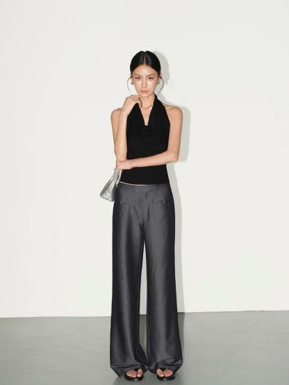Rhianna Swing Collar Knit Top