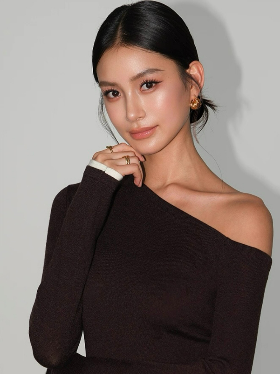 Lucian Color Binding Sleeve Top