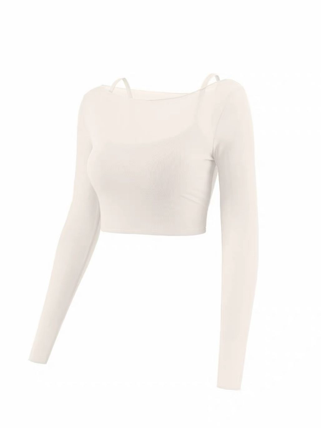 Sophiee Sheer Mesh Panel Active Top 