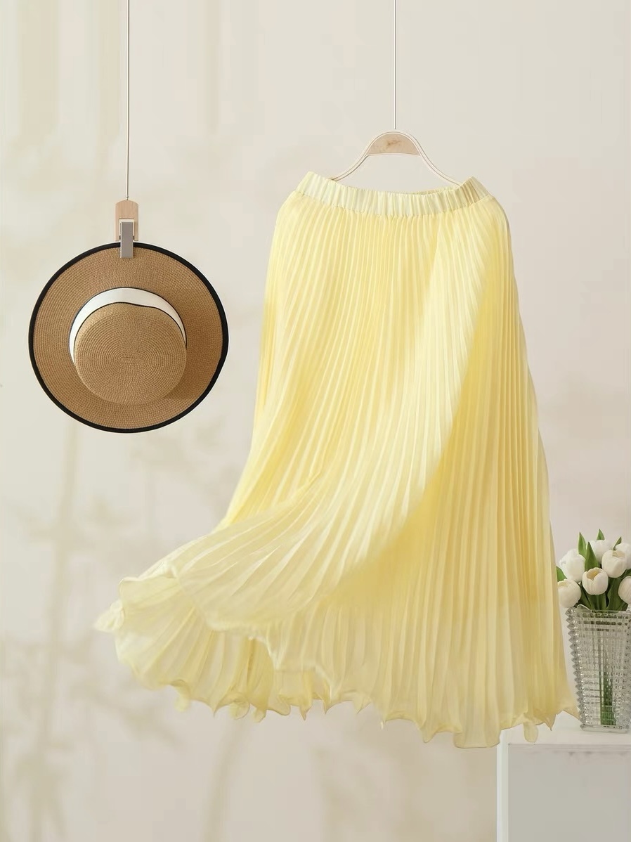 Ling Cang Pleated Skirt