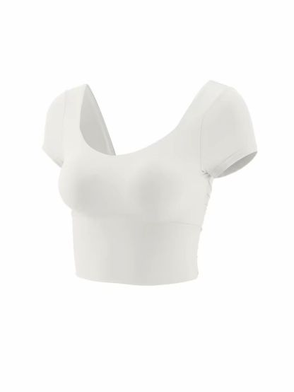Serene Back Panel Mesh Active Top