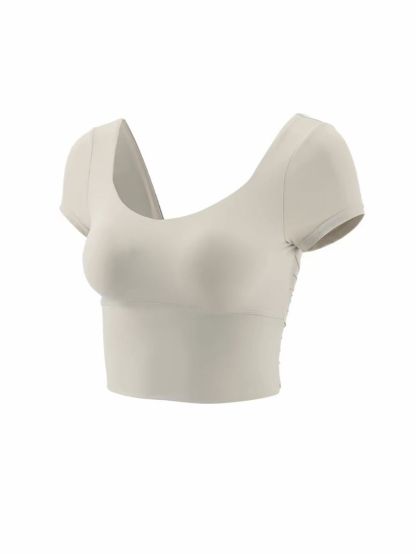 Serene Back Panel Mesh Active Top