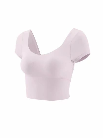 Serene Back Panel Mesh Active Top
