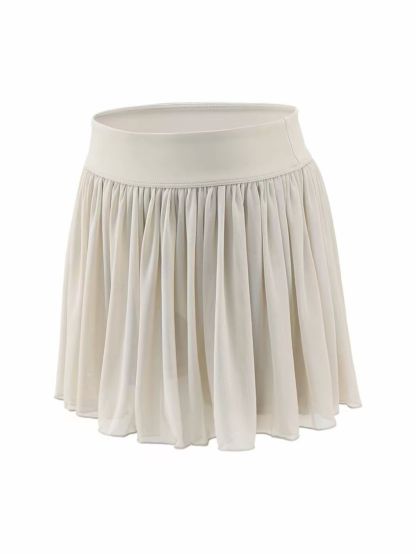 Sallah Pleated Mesh Active Skort