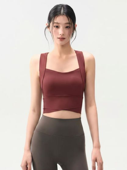 Sanya Cross Back Active Top