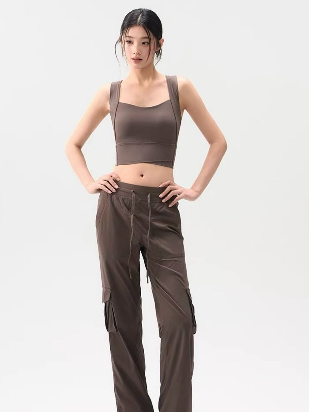 Sanya Cross Back Active Top