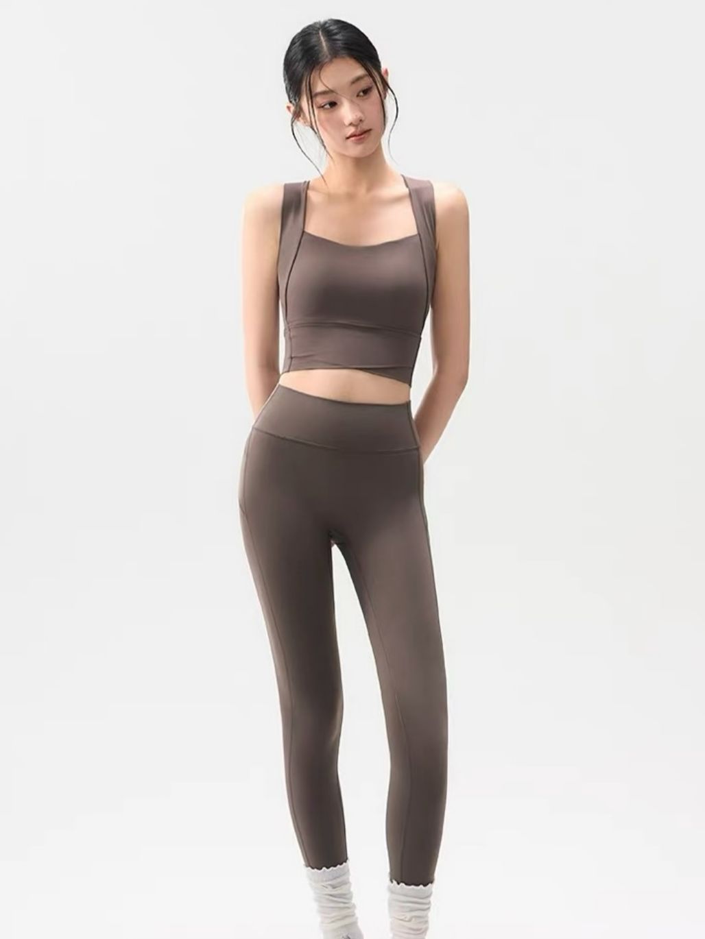 Sanya Cross Back Active Top