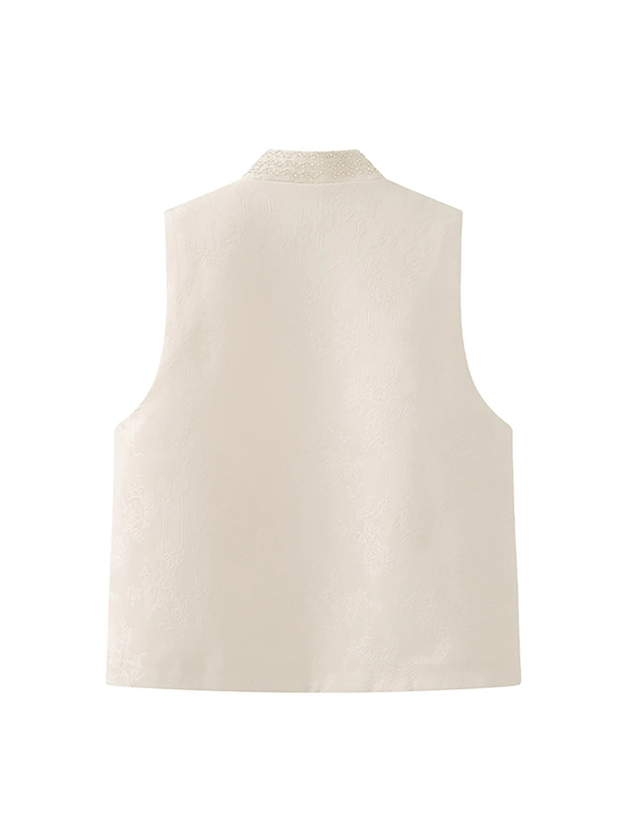 Shuang Ni Sequin Oriental Vest