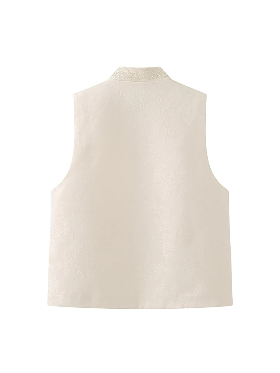 Shuang Ni Sequin Oriental Vest