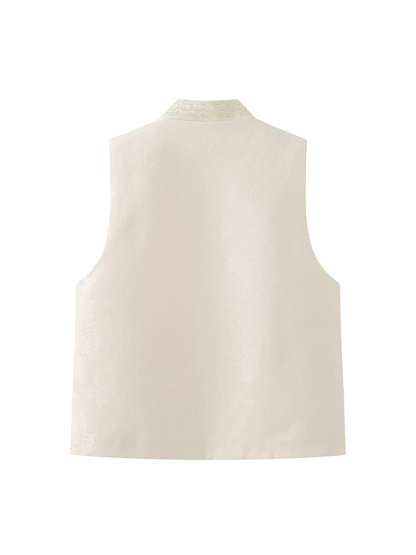 Shuang Ni Sequin Oriental Vest