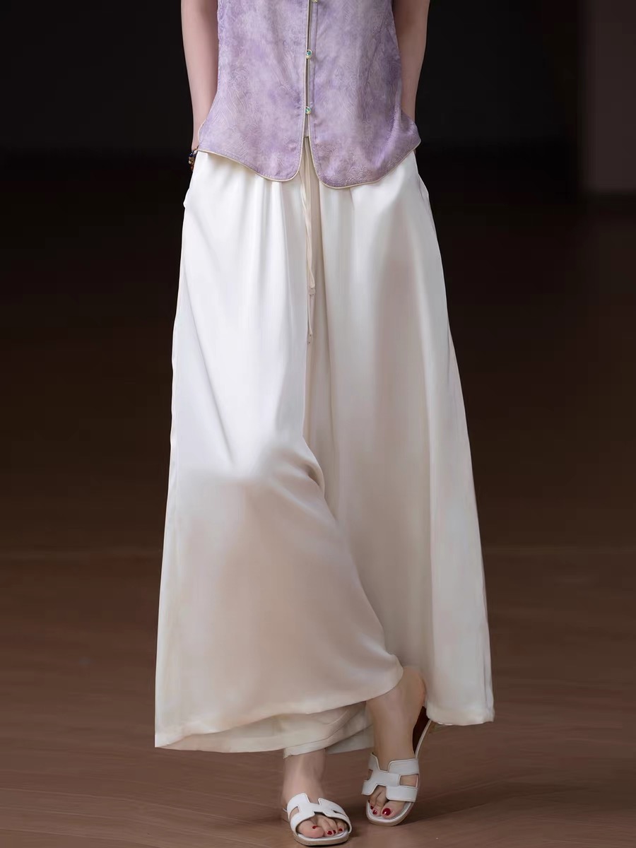 Ling Fang Satin Culottes