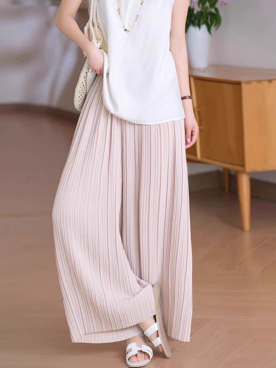 Ling Fei Delicate Pleated Culottes