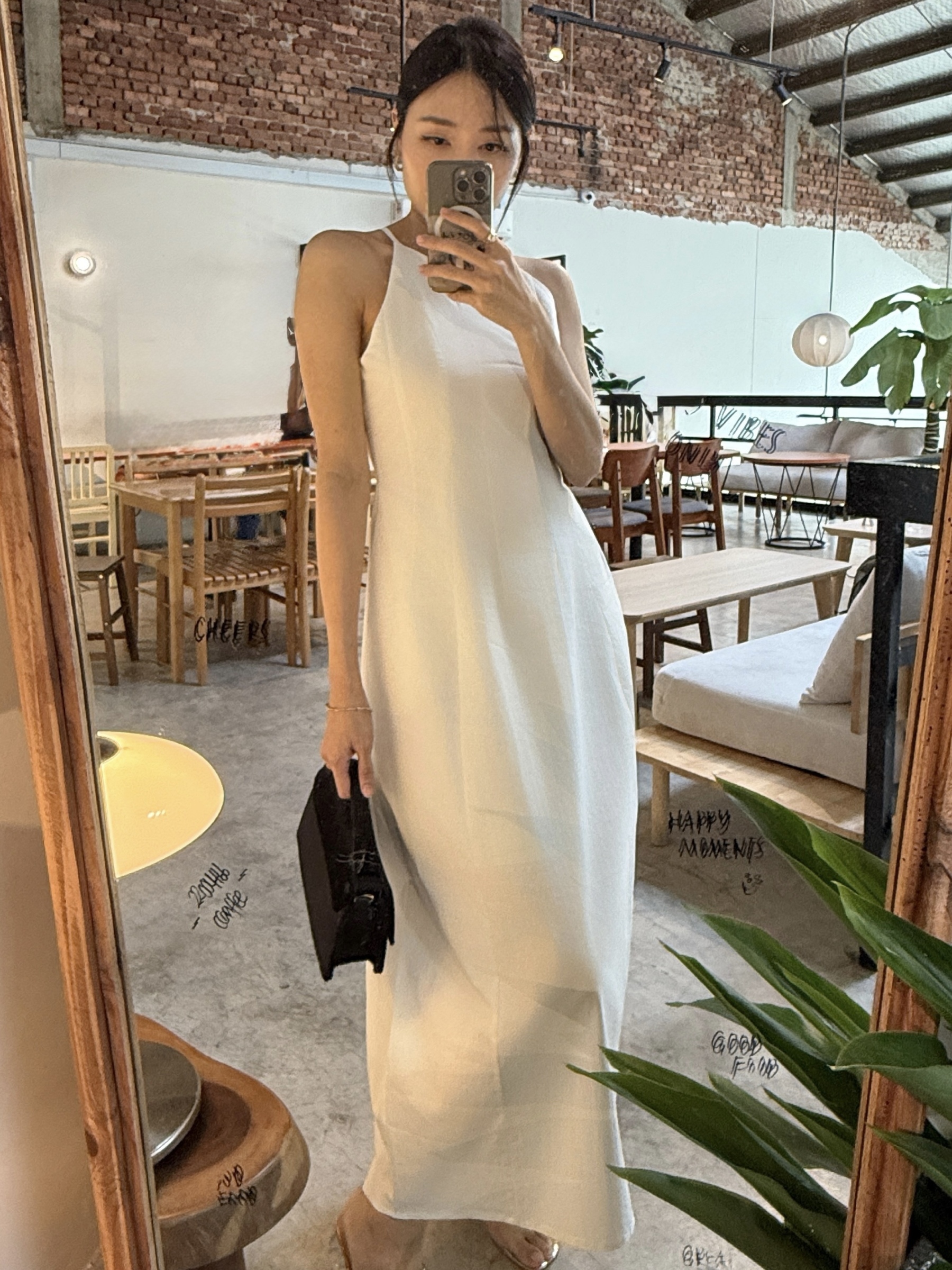 Keyla Halter Neck Dress with Pocket