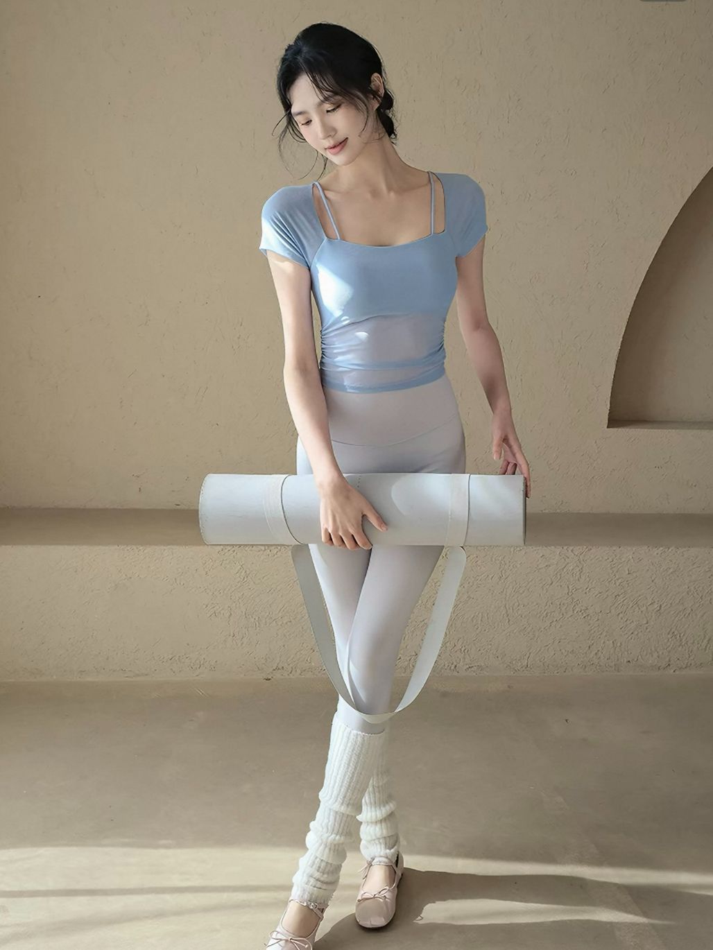 Stevie Mesh Active Top