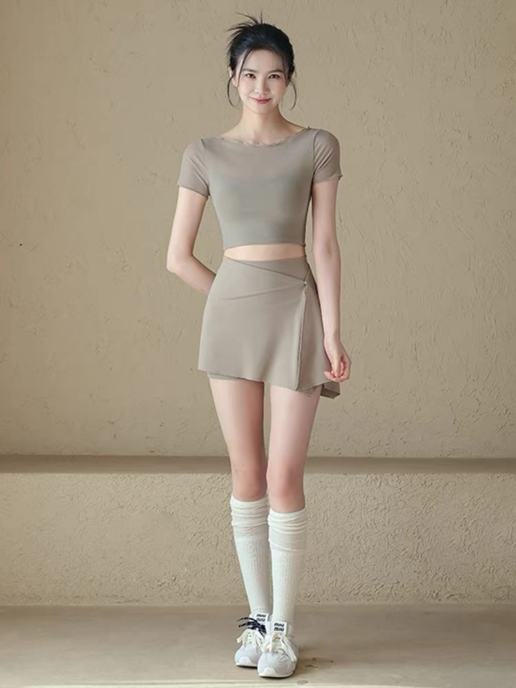 Syeda Active Skort