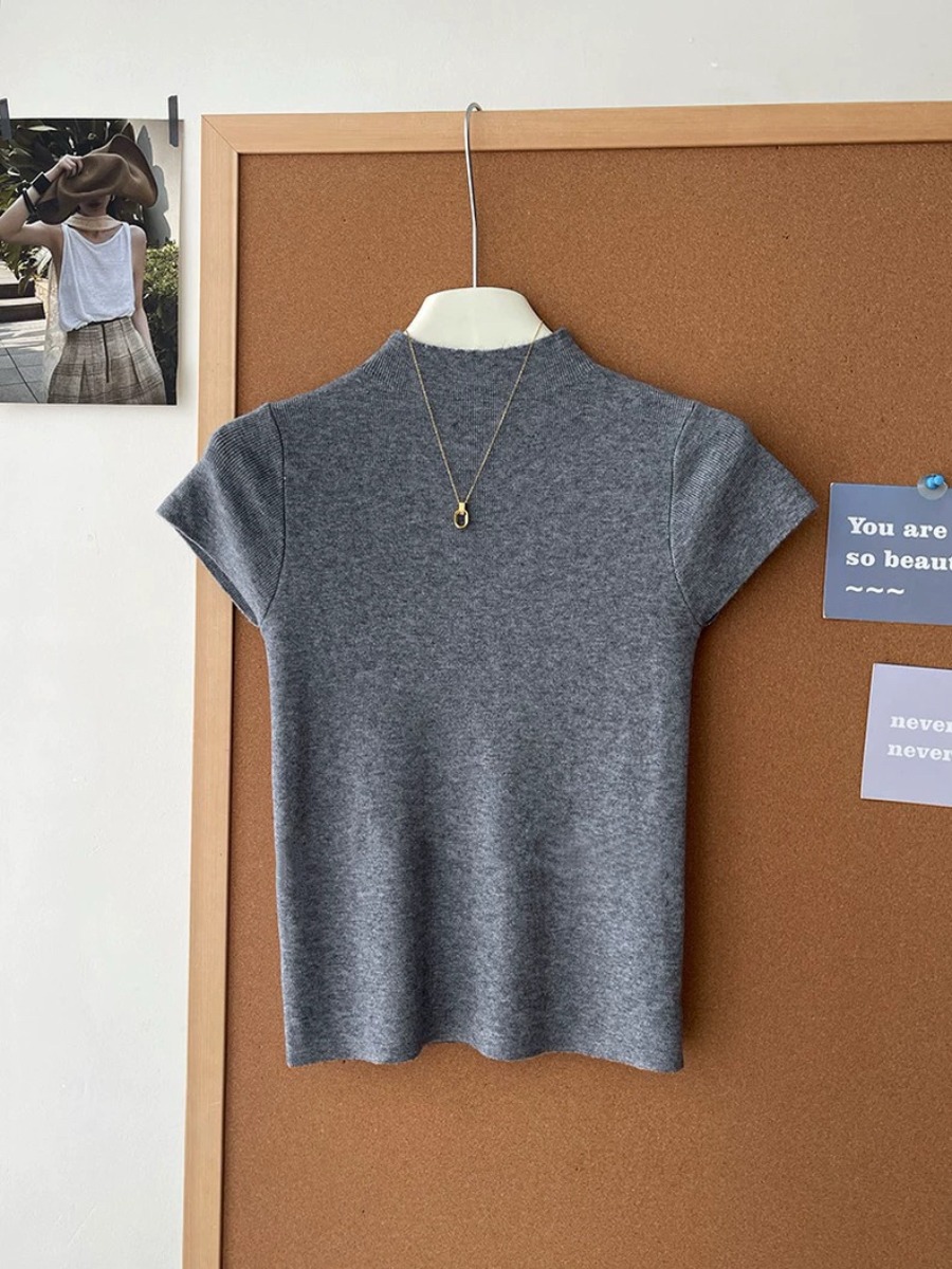 Nana Cap Sleeve Knit Top